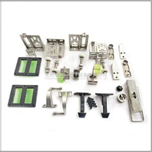 Heavy duty sliding door accessories